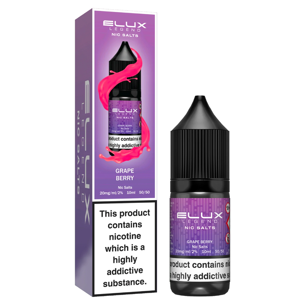 Grape Berry Nic Salt by Elux 10ml Fizzy Cherry Nic Salt by Elux 10ml | 50VG/50PG Aquavape Grape Berry Nic Salt by Elux 10ml Fizzy Cherry Nic Salt by Elux 10ml | 50VG/50PG Aquavape