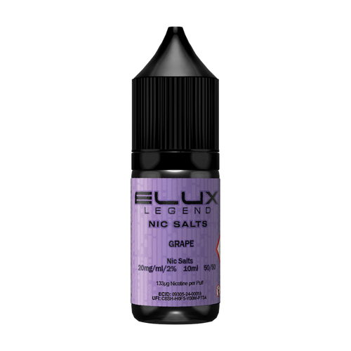 Grape Nic Salt by Elux 10ml