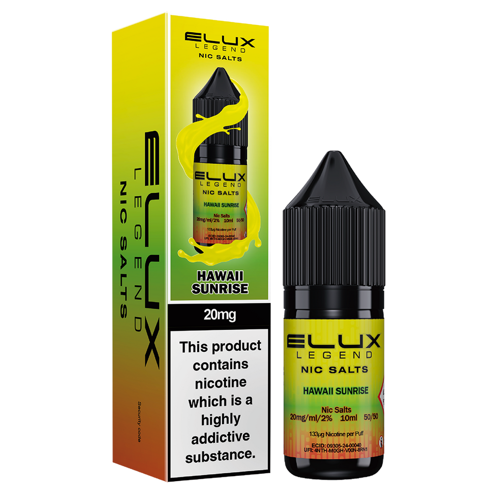 Hawaii Sunrise Nic Salt by Elux 10ml