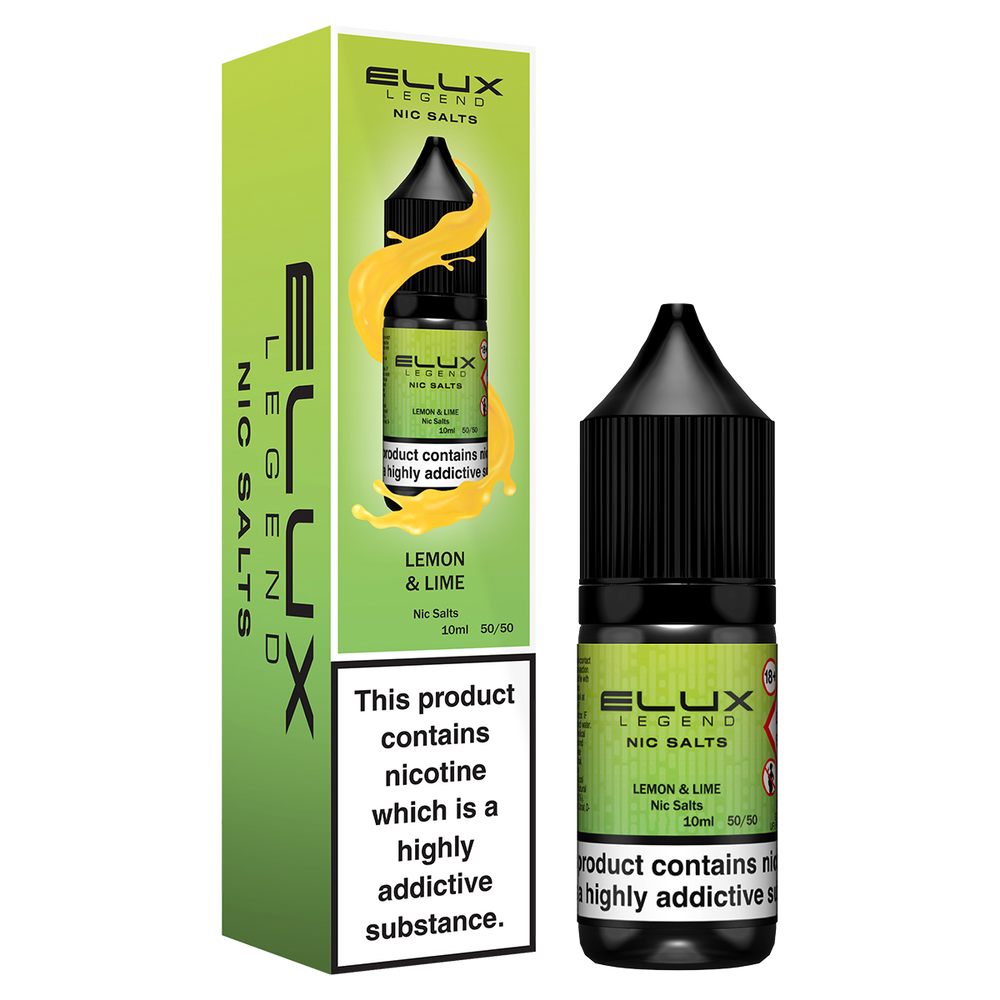 Lemon and Lime Nic Salt by Elux 10ml