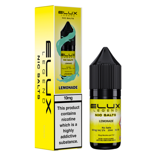 elux legend nic salts lemonade
