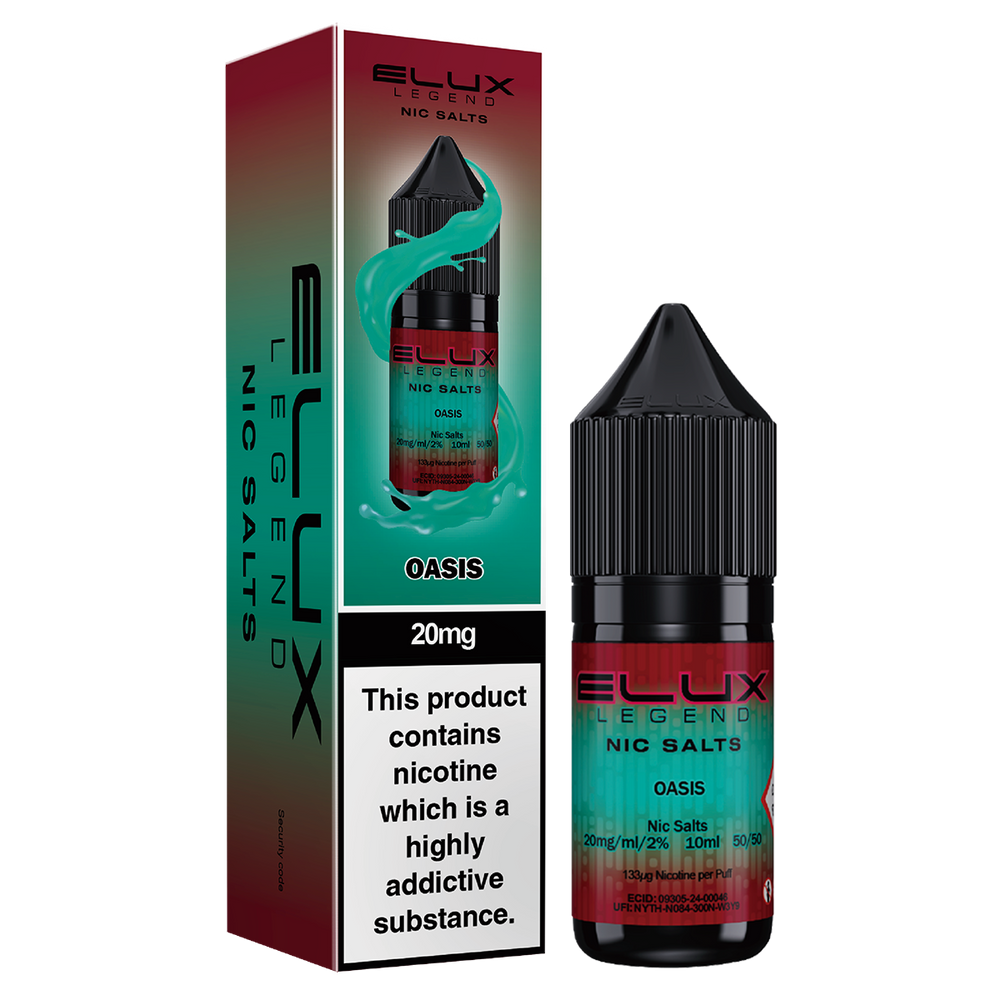 Oasis Nic Salt by Elux 10ml