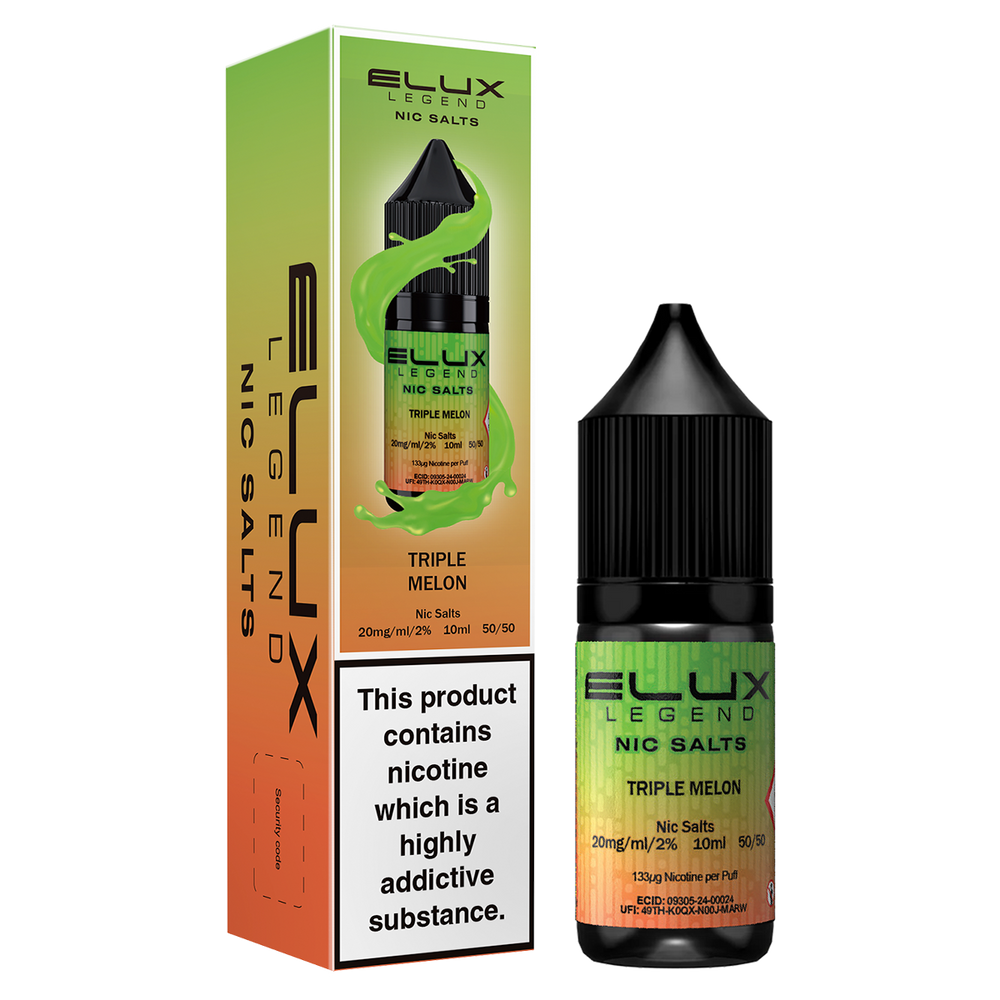 Triple Melon Nic Salt by Elux 10ml