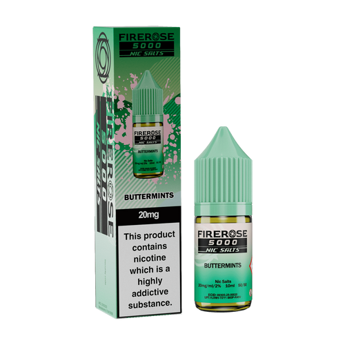 elux firerose 5000 nic salt buttermints
