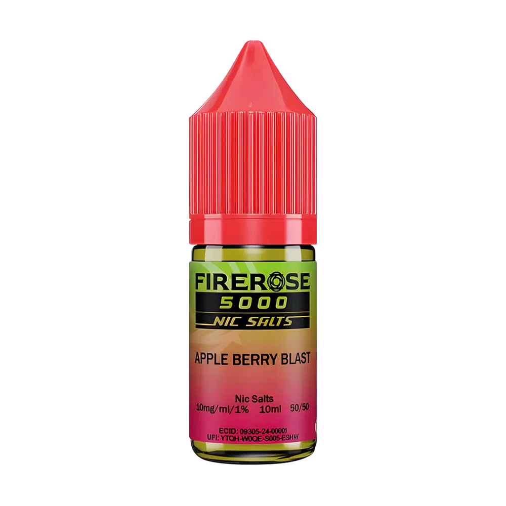 elux firerose 5000 nic salt eliquid apple berry blast