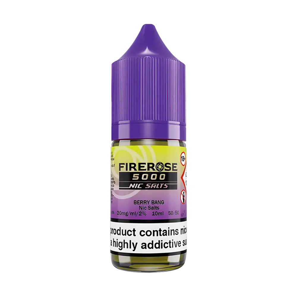 elux firerose 5000 nic salt eliquid berry bang