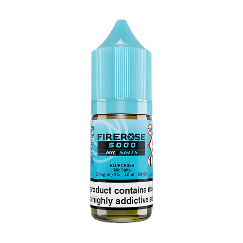 elux firerose 5000 nic salt eliquid blue crush