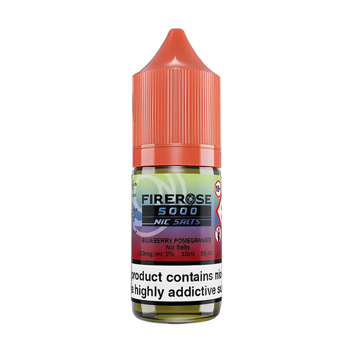 elux firerose 5000 nic salt eliquid blueberry pomegranate