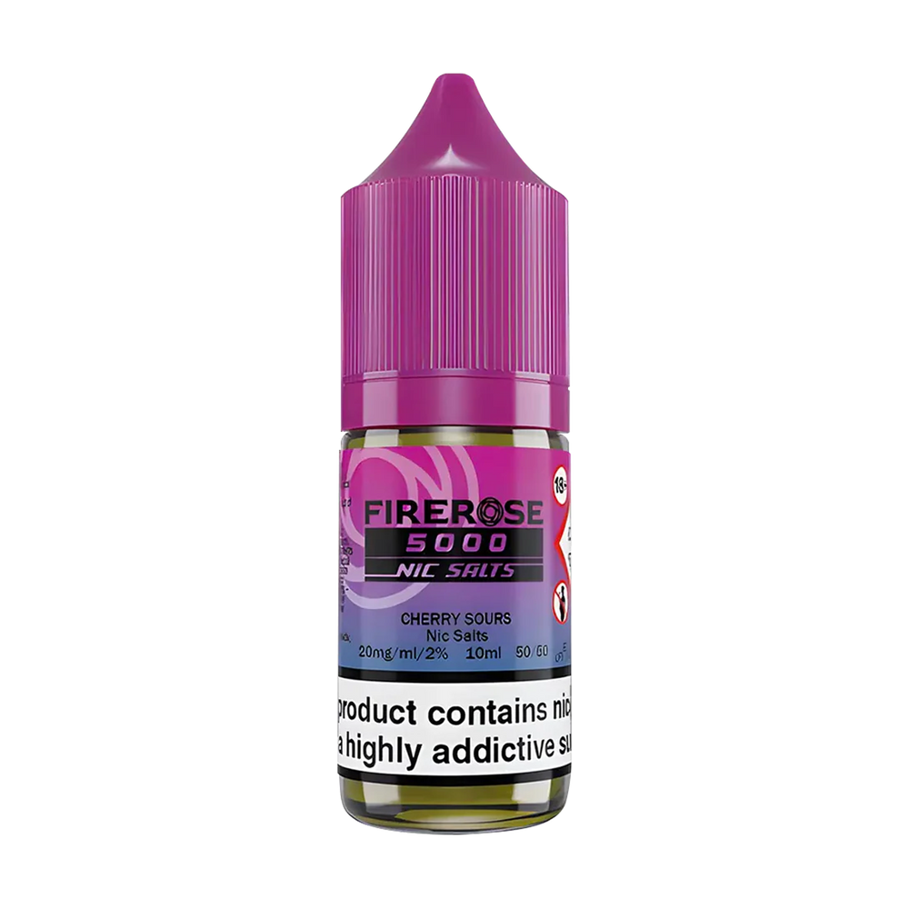 elux firerose 5000 nic salt eliquid cherry sours