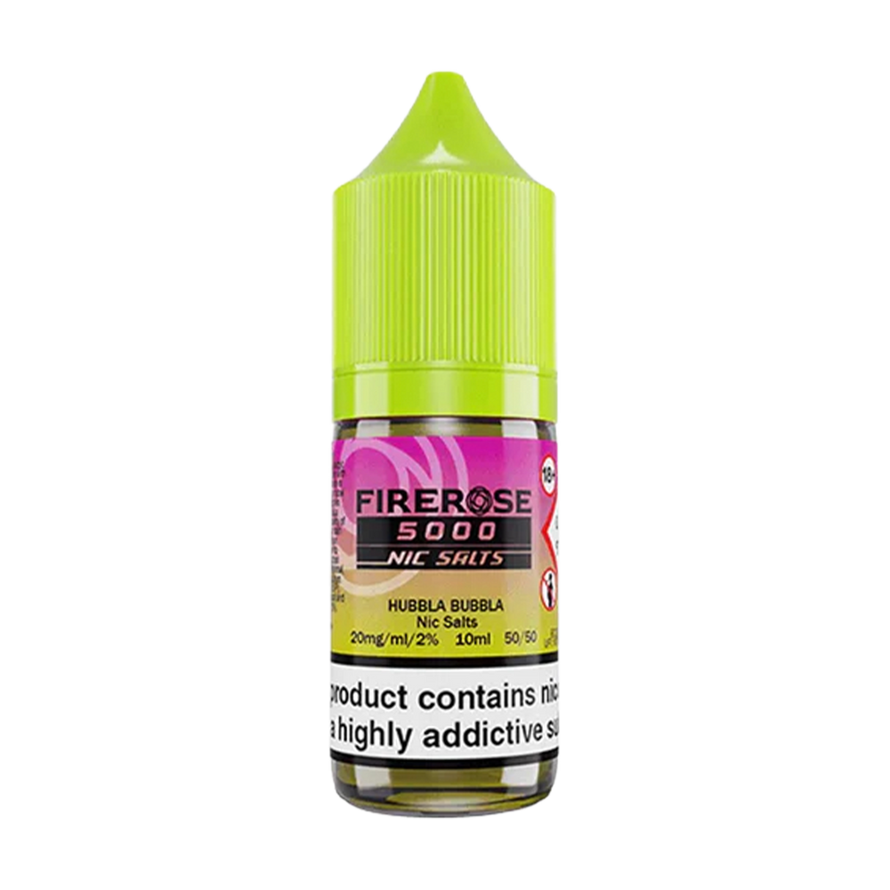 elux firerose 5000 nic salt eliquid hubbla bubbla
