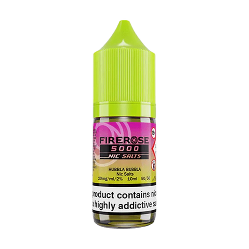 elux firerose 5000 nic salt eliquid hubbla bubbla