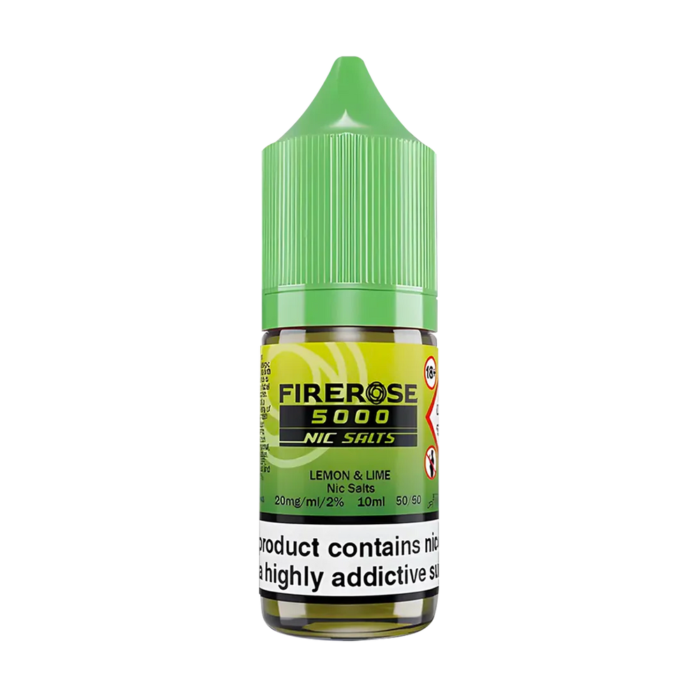 elux firerose 5000 nic salt eliquid lemon lime