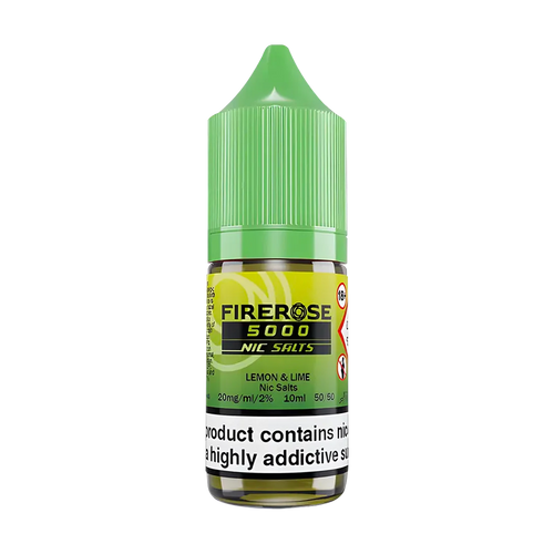 elux firerose 5000 nic salt eliquid lemon lime
