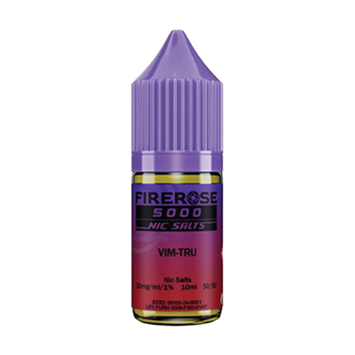 elux firerose 5000 nic salt eliquid vim tru