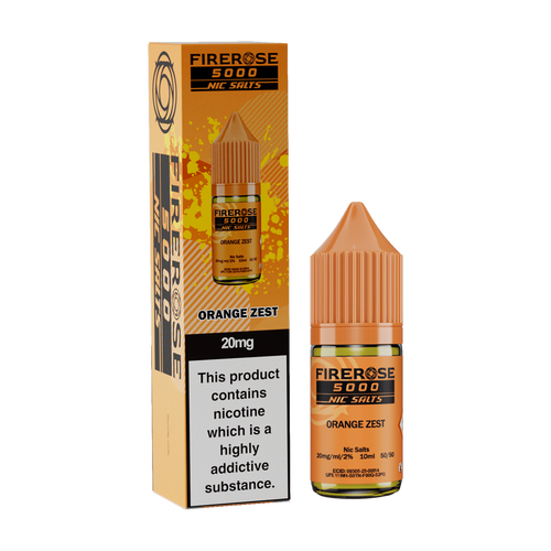elux firerose 5000 nic salt orange zest