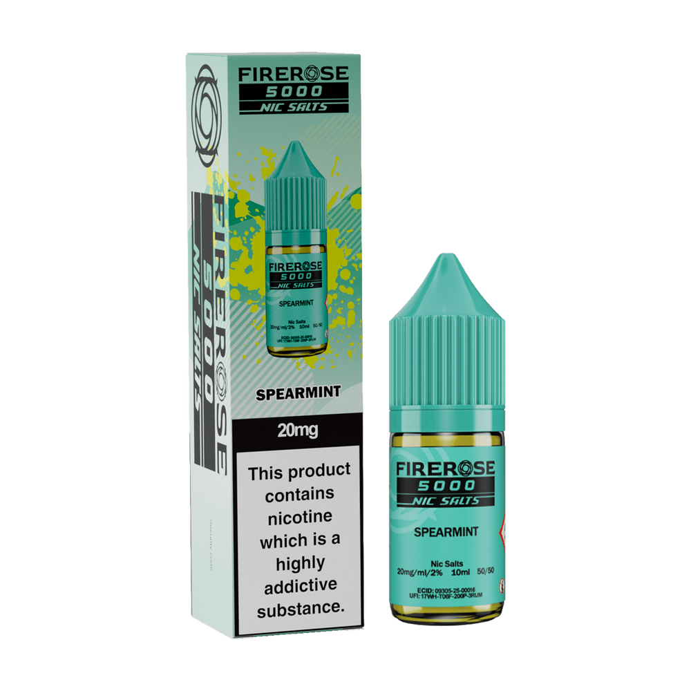 elux firerose 5000 nic salt spearmint
