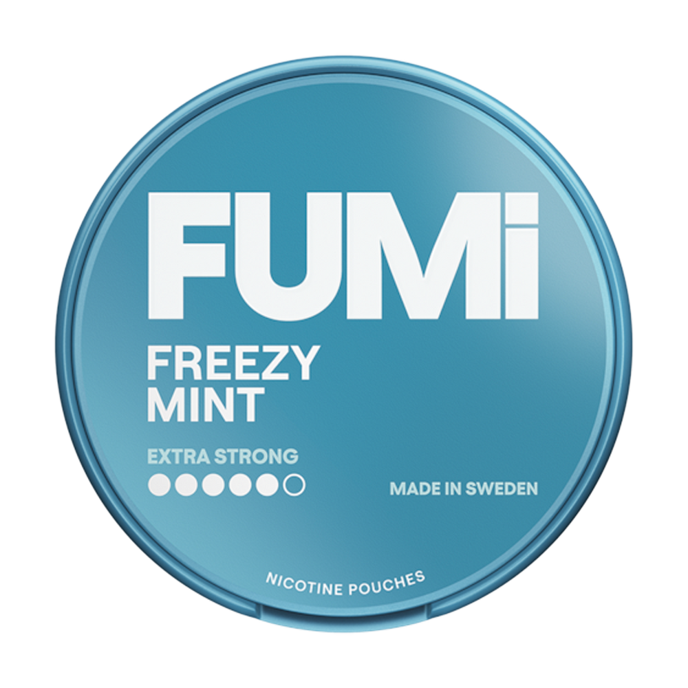 Freezy Mint FUMI Nicotine Pouches extra strong
