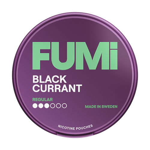 fumi blackcurrant nicotine pouches