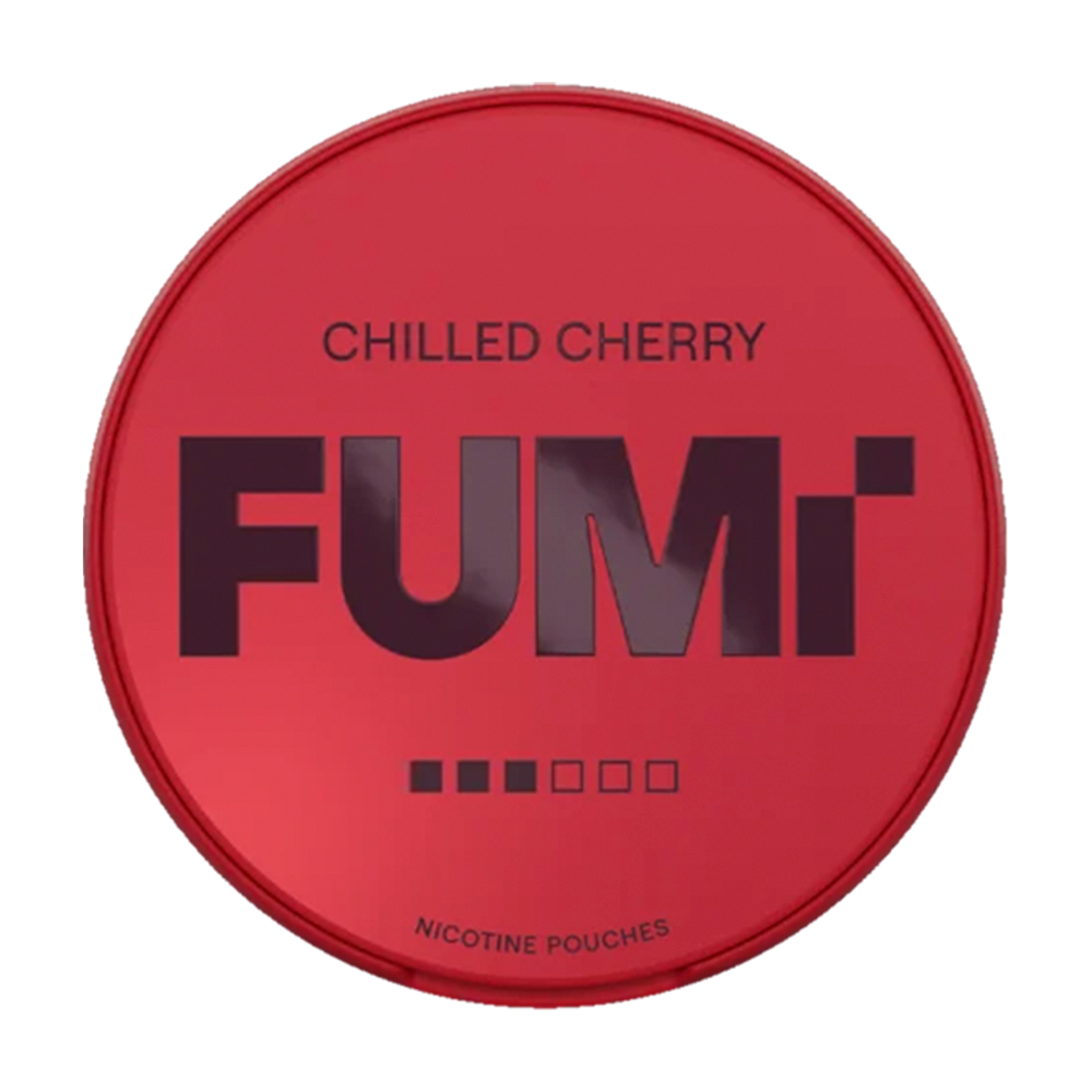fumi chilled cherry nicotine pouches