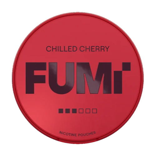 fumi chilled cherry nicotine pouches