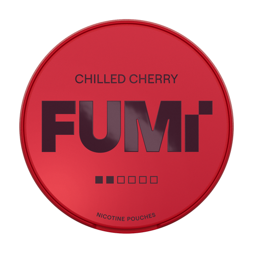 fumi chilled cherry nicotine pouches