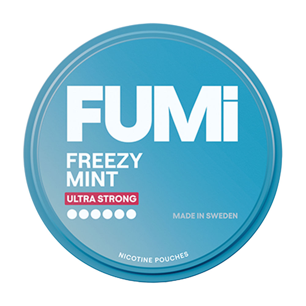 Freezy Mint FUMI Nicotine Pouches ultra strong