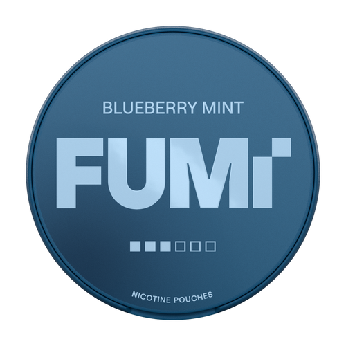 Minty Blueberry FUMI Nicotine Pouches