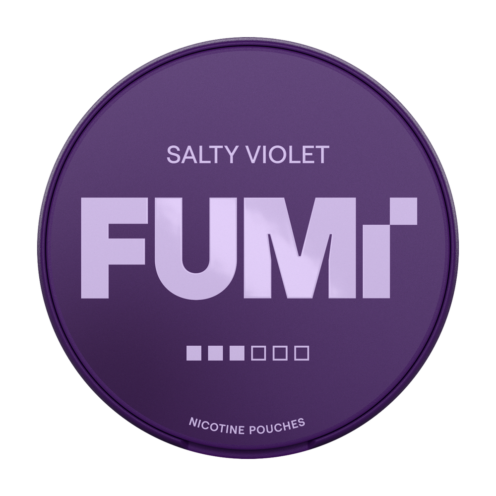 fumi salty violet nicotine pouches 8mg