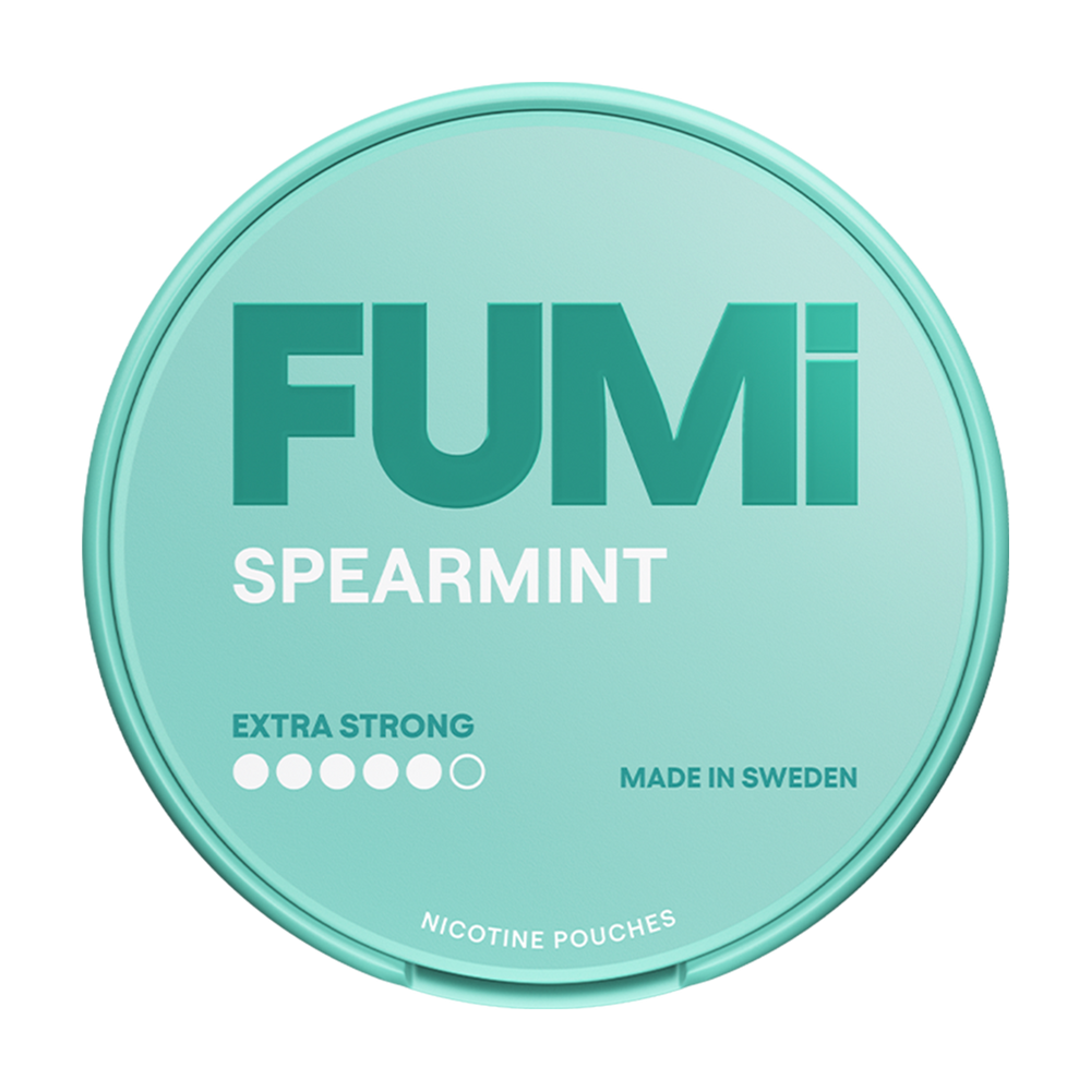 fumi spearmint extra strong nicotine pouches
