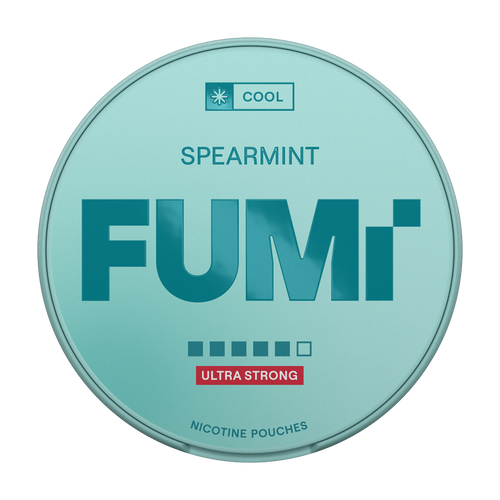 fumi spearmint strong nicotine pouches 15mg