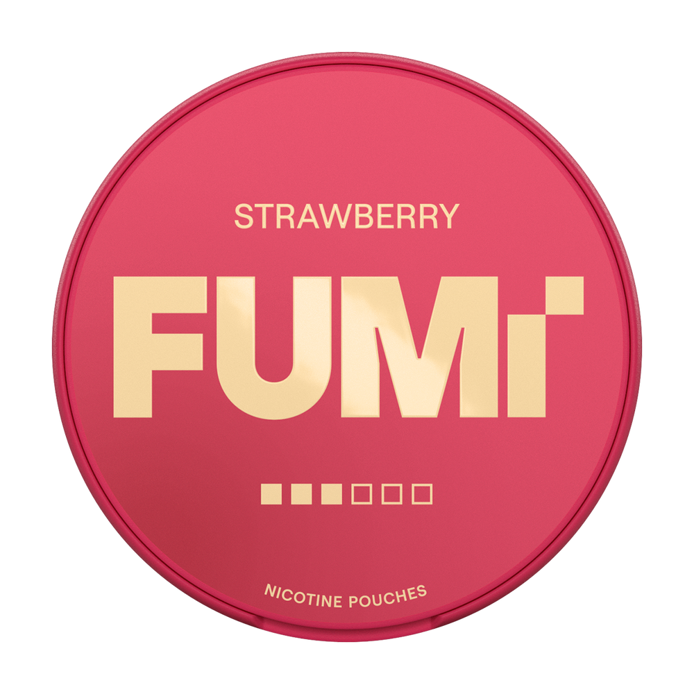 Tangy Strawberry FUMI Nicotine Pouches