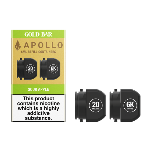 Sour Apple Gold Bar Apollo Refills