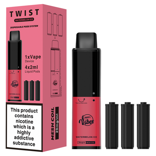 Watermelon Ice Happy Vibes Twist Disposable Device