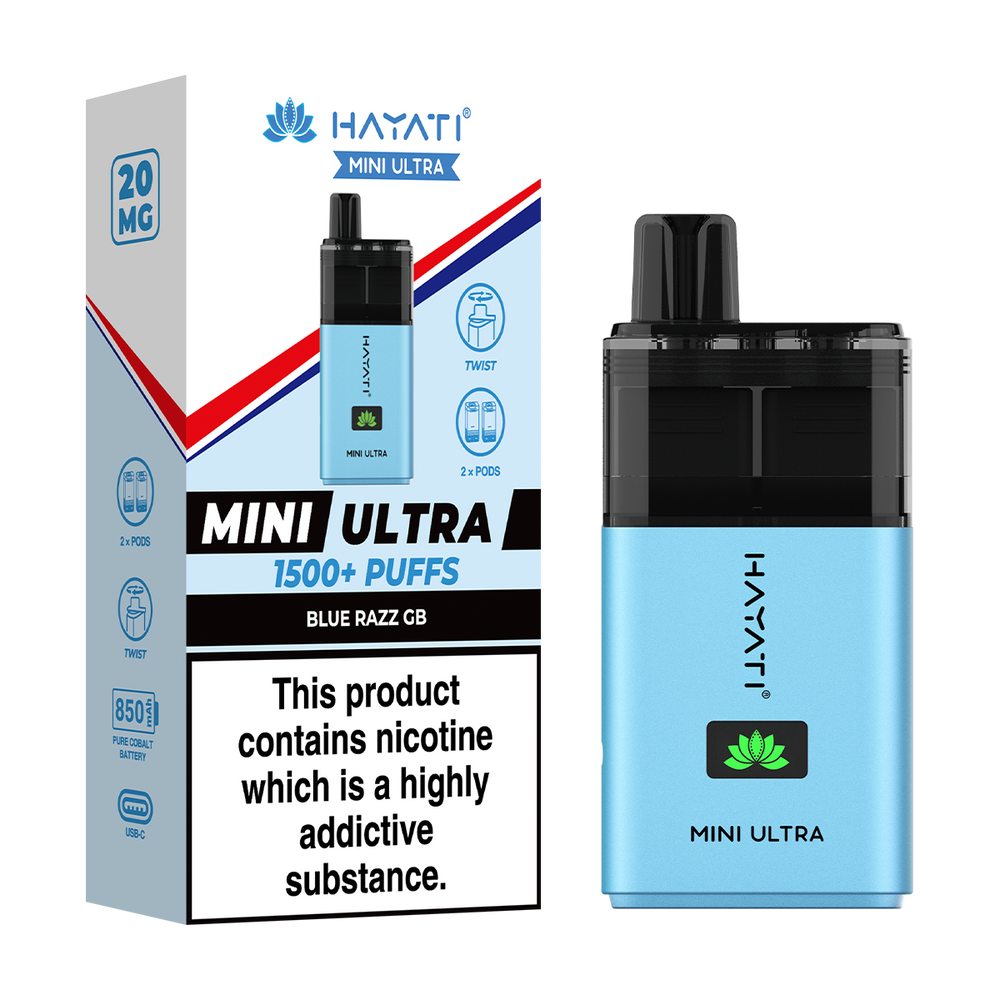Hayati Mini Ultra Kit blue razz gb