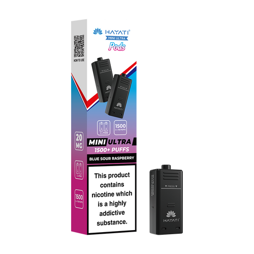 hayati mini ultra pods blue sour raspberry