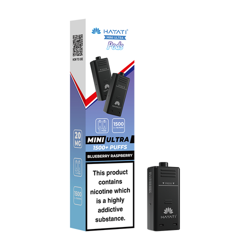 hayati mini ultra pods blueberry raspberry