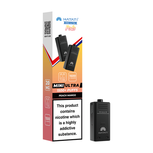 hayati mini ultra pods peach mango