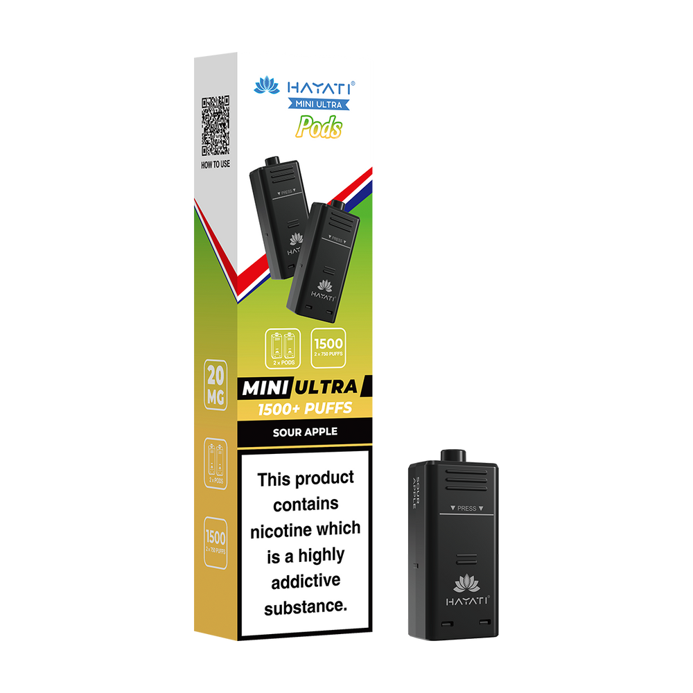 hayati mini ultra pods sour apple