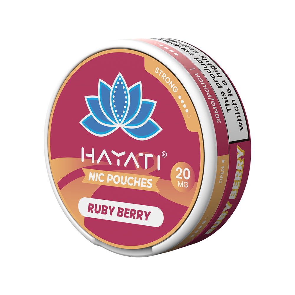 Ruby Berry Hayati Nicotine Pouches
