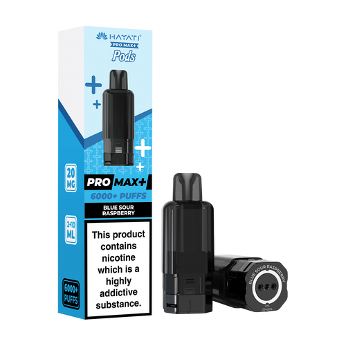 hayati pro max plus pods blue sour raspberry