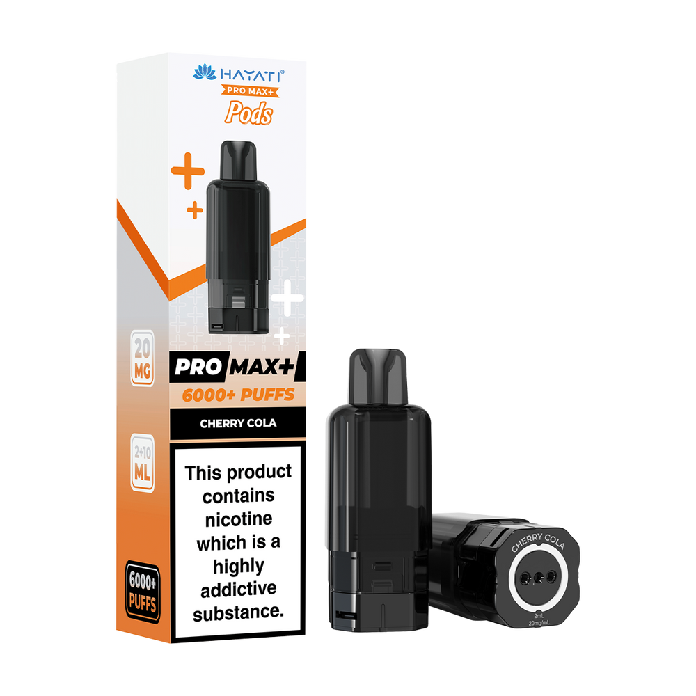 hayati pro max plus pods cherry cola