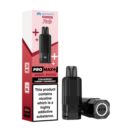 Strawberry Cherry Cranberry Hayati Pro Max+ Refill Pack