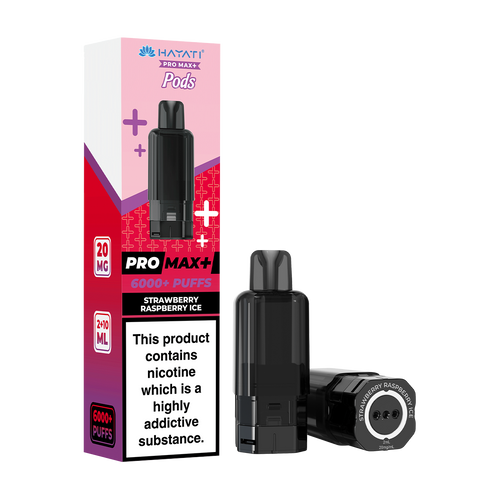 Strawberry Raspberry Ice Hayati Pro Max+ Refill Pack