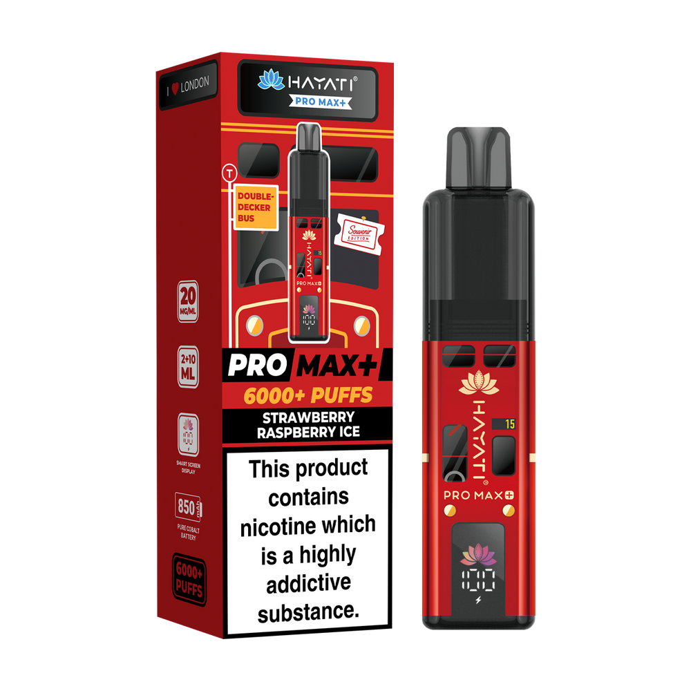 Hayati Pro Max Plus 6000 London Souvenir Edition  Aquavape