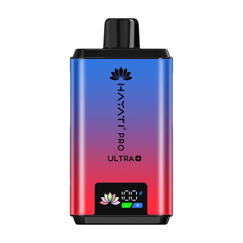 hayati pro ultra plus 25K blue razz cherry