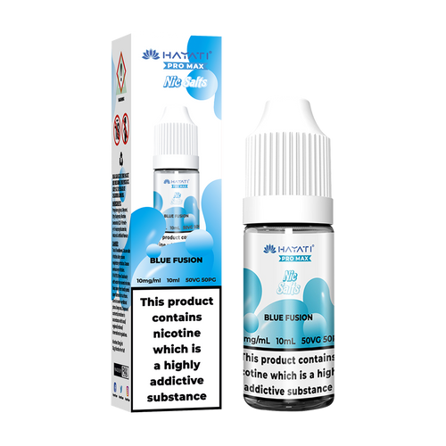 hayati pro max nic salts blue fusion