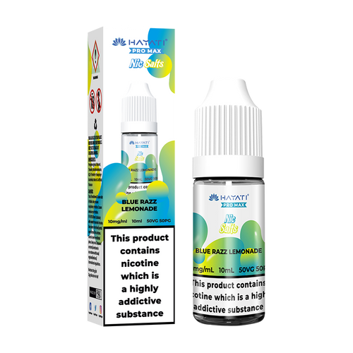 hayati pro max nic salts blue razz lemonade