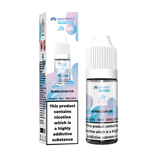 hayati pro max nic salts bubblegum ice