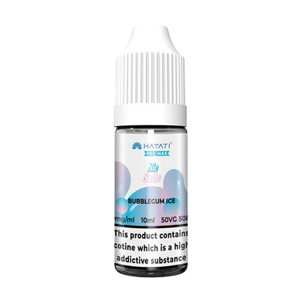 hayati pro max nic salts bubblegum ice