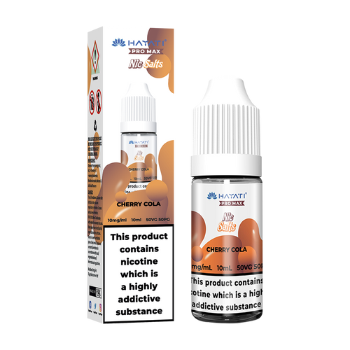 hayati pro max nic salts cherry cola